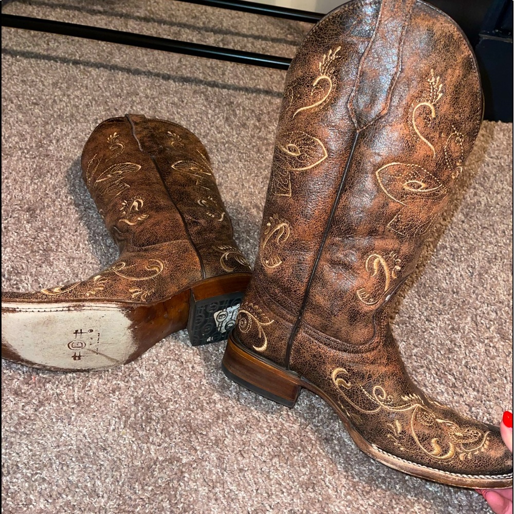 Circle G x Corral Women’s Small Square Boots